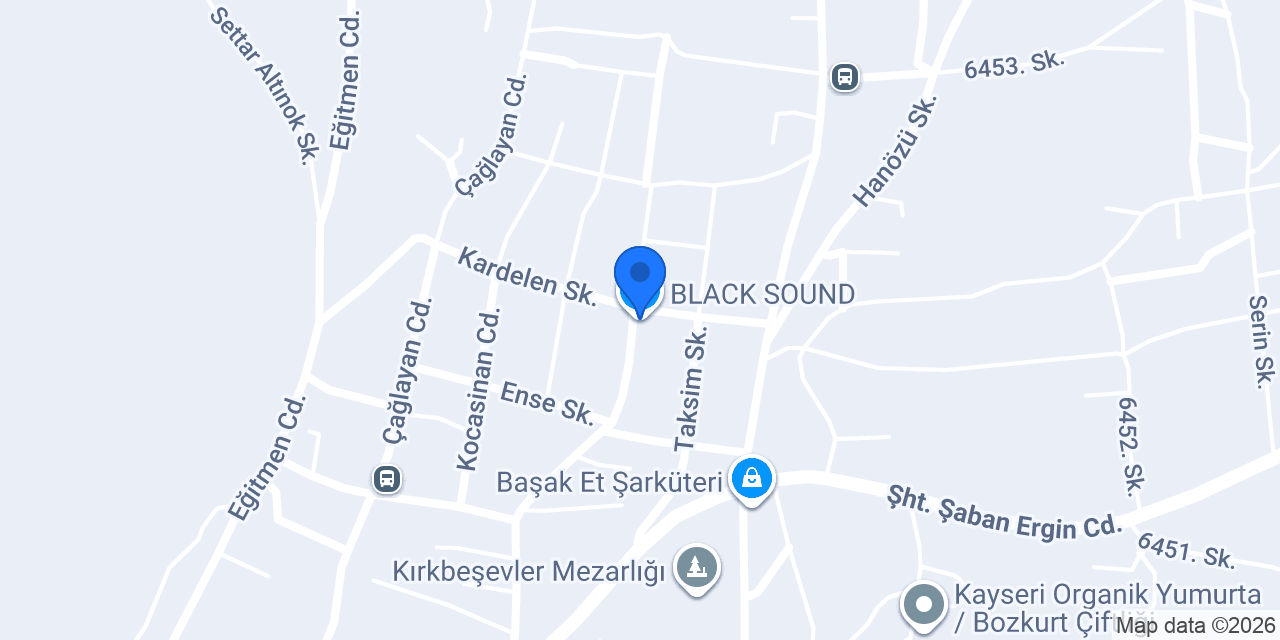 BLACK SOUND konumu