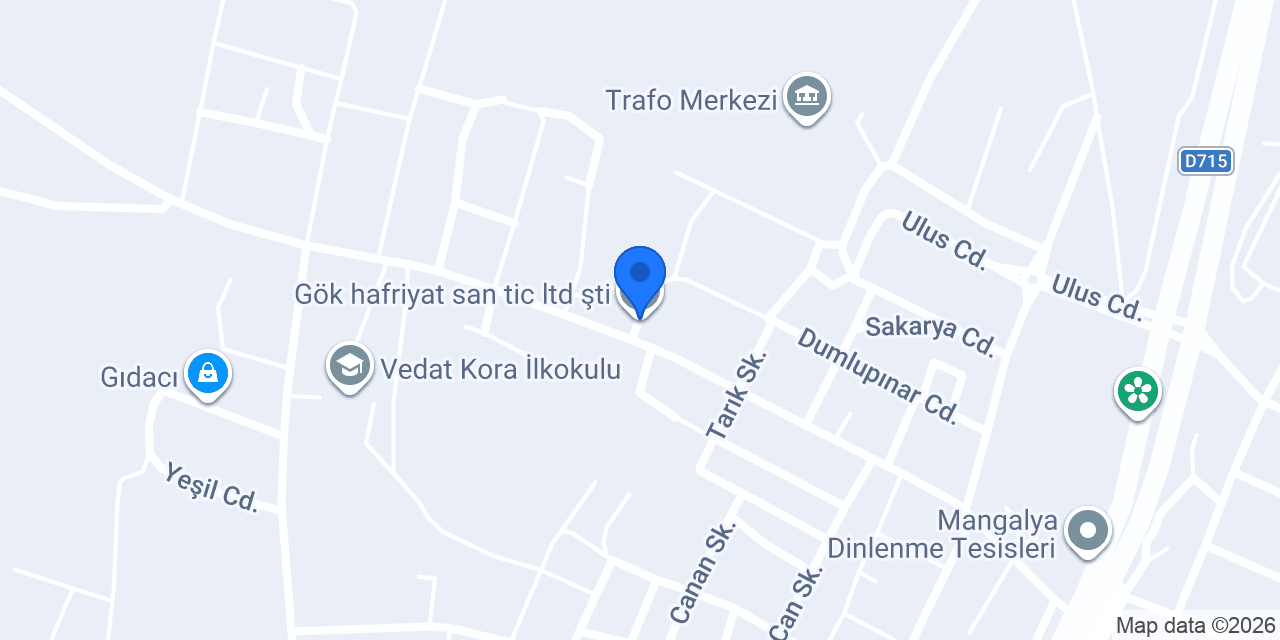 Gök hafriyat san tic ltd şti konumu