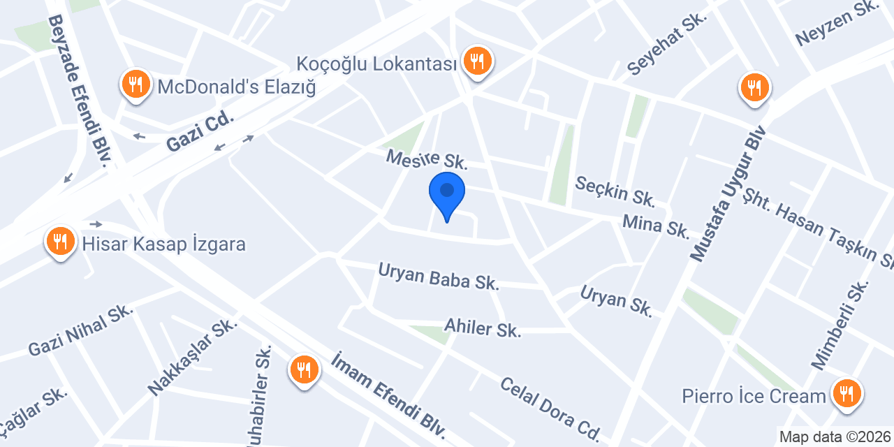 KIRDAGÜL SİGORTA LTD.ŞTİ. konumu