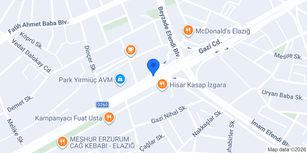 Sahra Katık Döner konumu