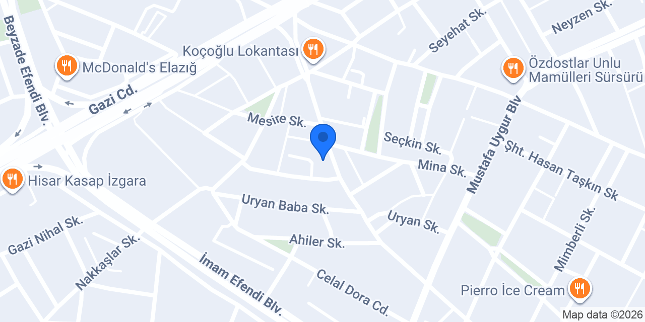 Gül Terzi konumu