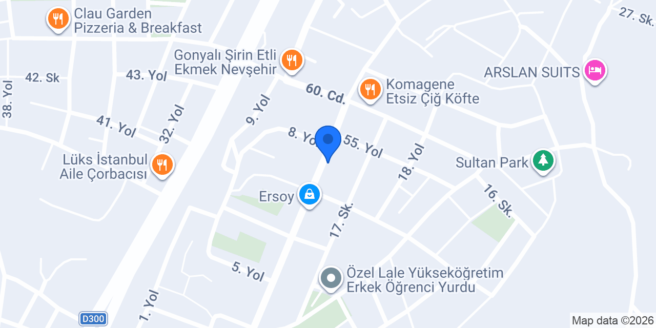 NEVDO DONDURMA& TATLI konumu
