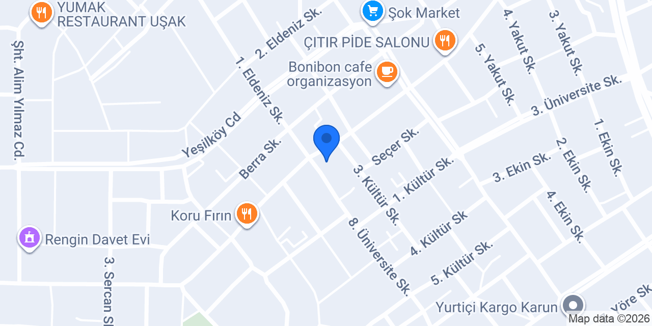 Violetta Cafe&Davet Evi konumu
