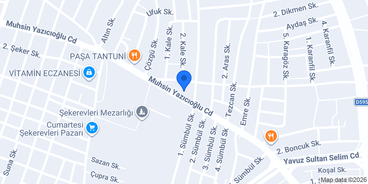 ATK Kombi Servisi konumu