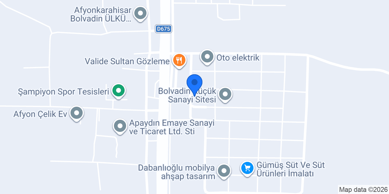 DGN Krom Kaplama konumu