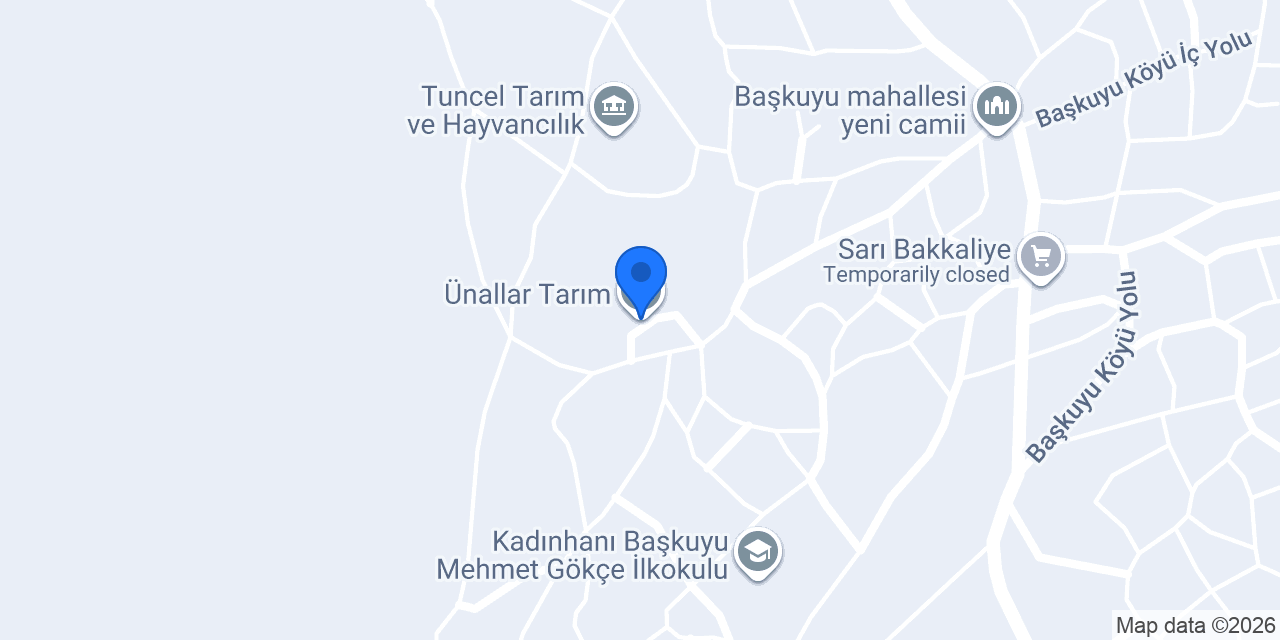 Ünallar Tarım konumu