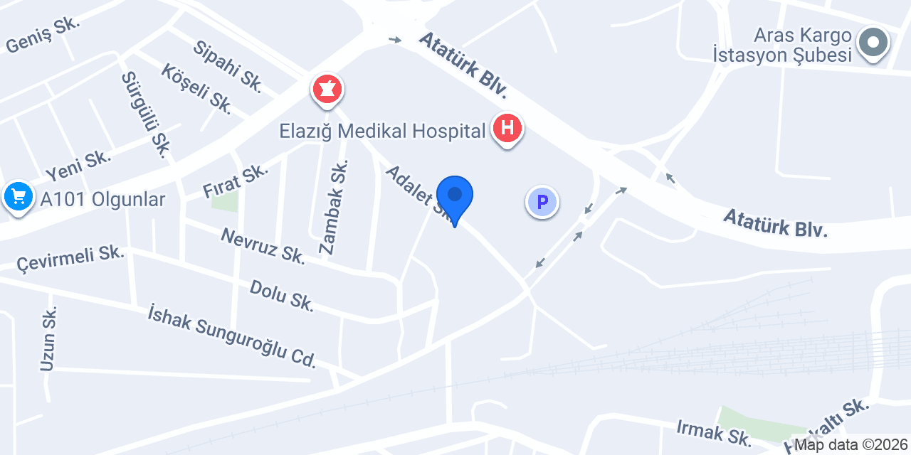 Gül Eczanesi konumu