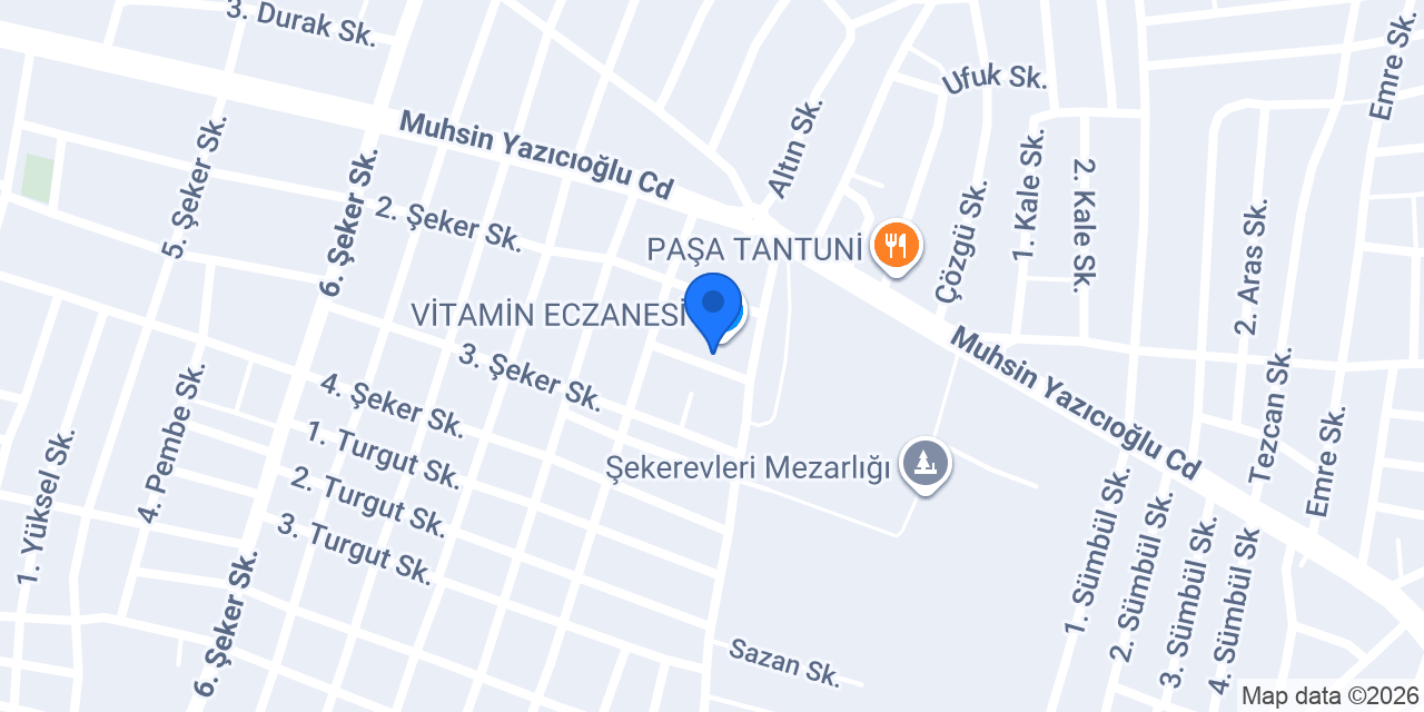 Gülşifa Eczanesi konumu