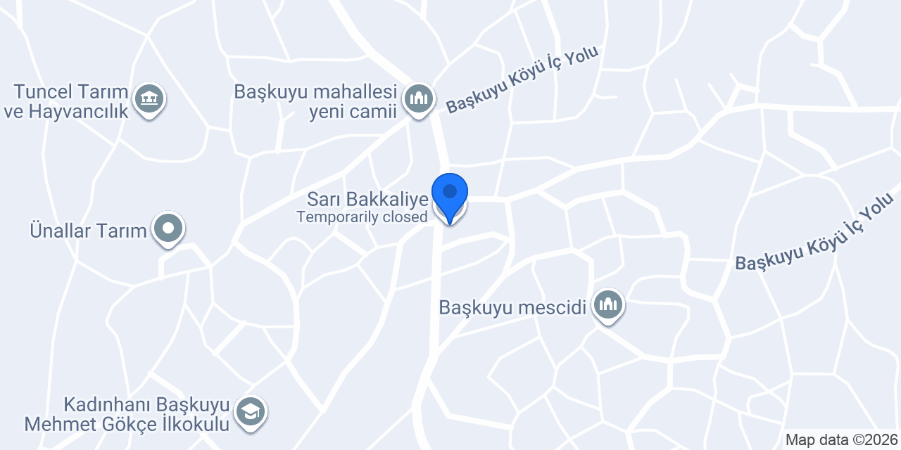 Sarı Bakkaliye konumu