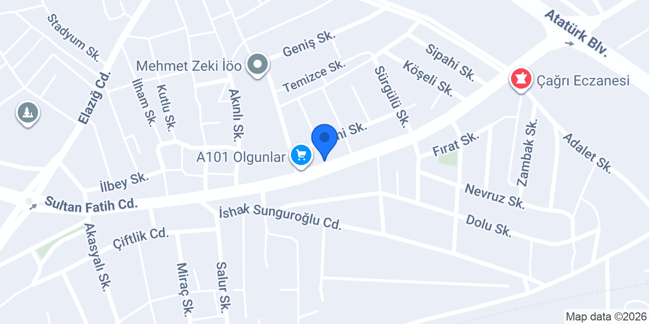 Kuaför Umut Diri konumu