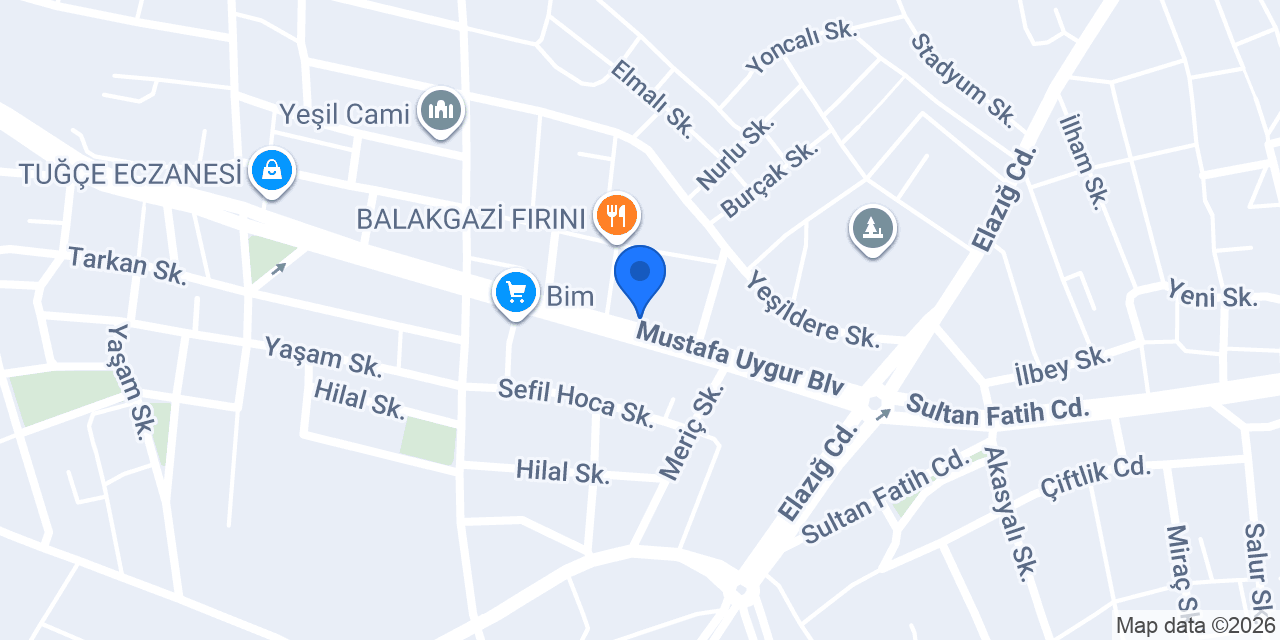 Kurtoğlu Baharat konumu