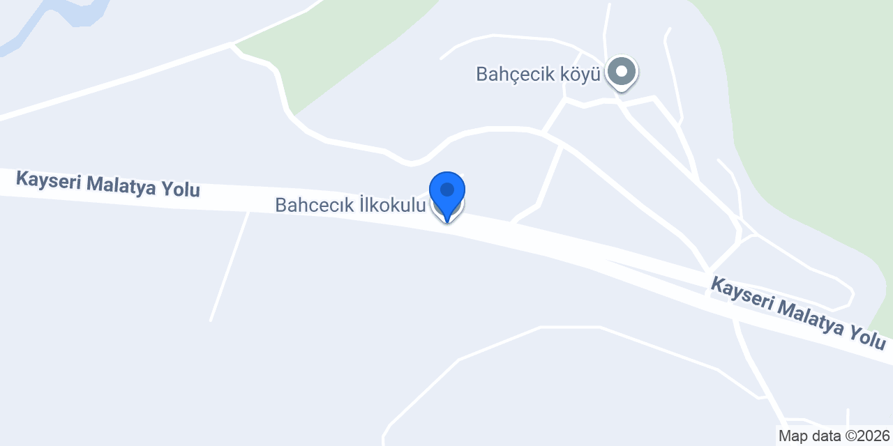 Bahcecık İlkokulu konumu