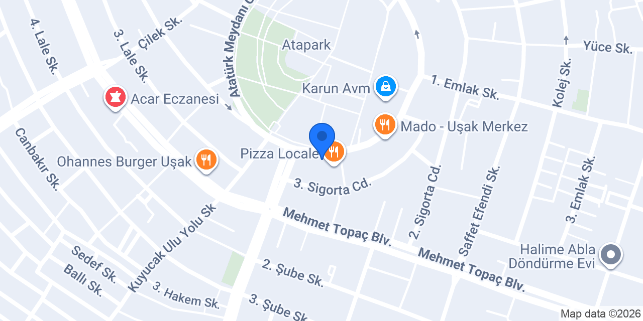 Chocolabs Uşak konumu