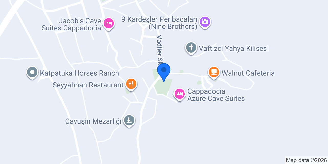 Agarta Cave Hotel konumu