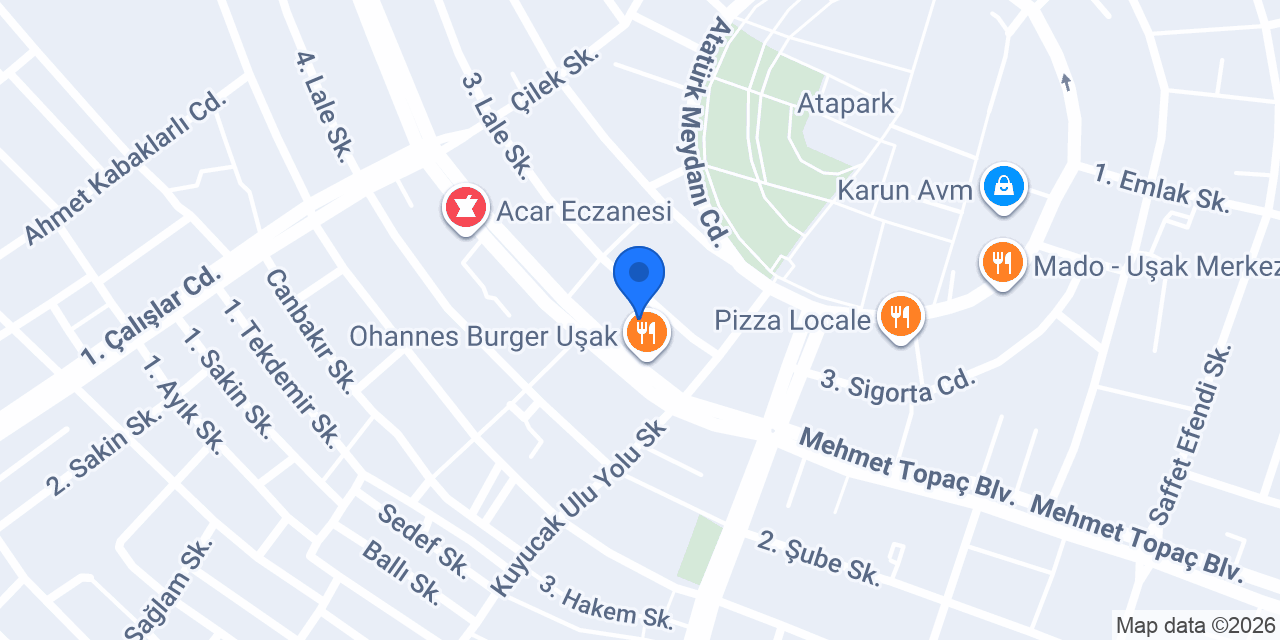 Erdem Eczanesi konumu