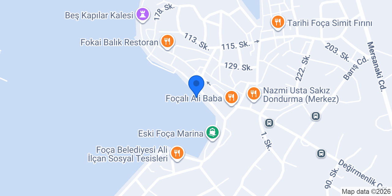 Serhan Tour Foça konumu