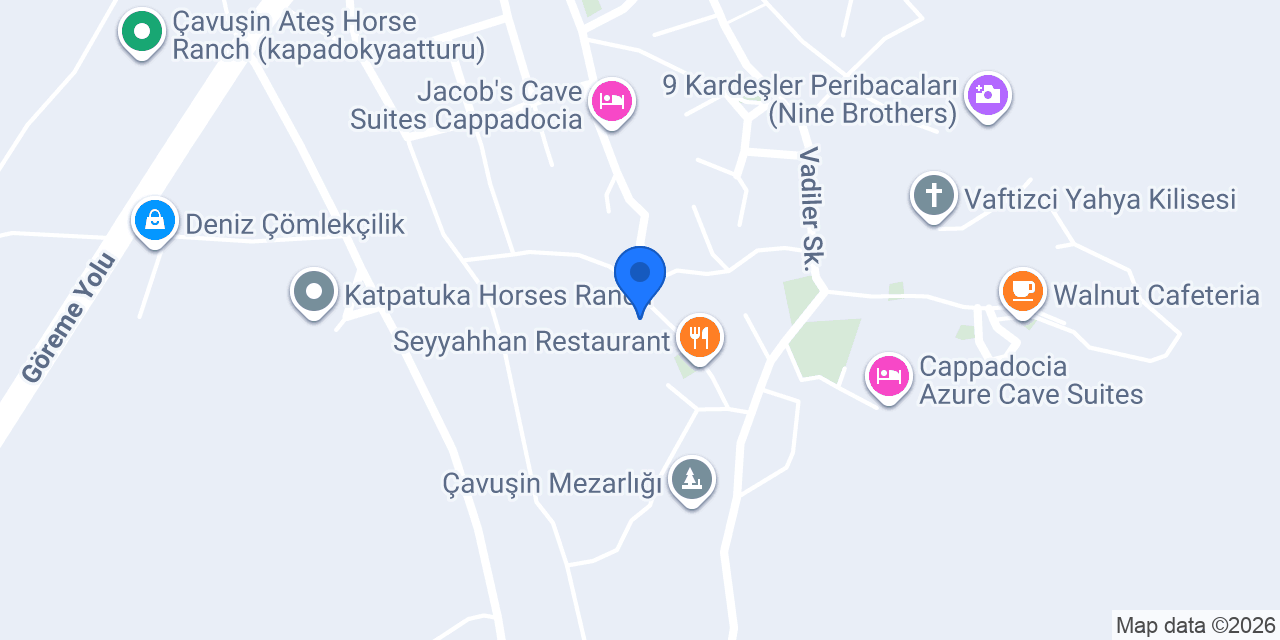 Çavuşin Depe Restaurant konumu