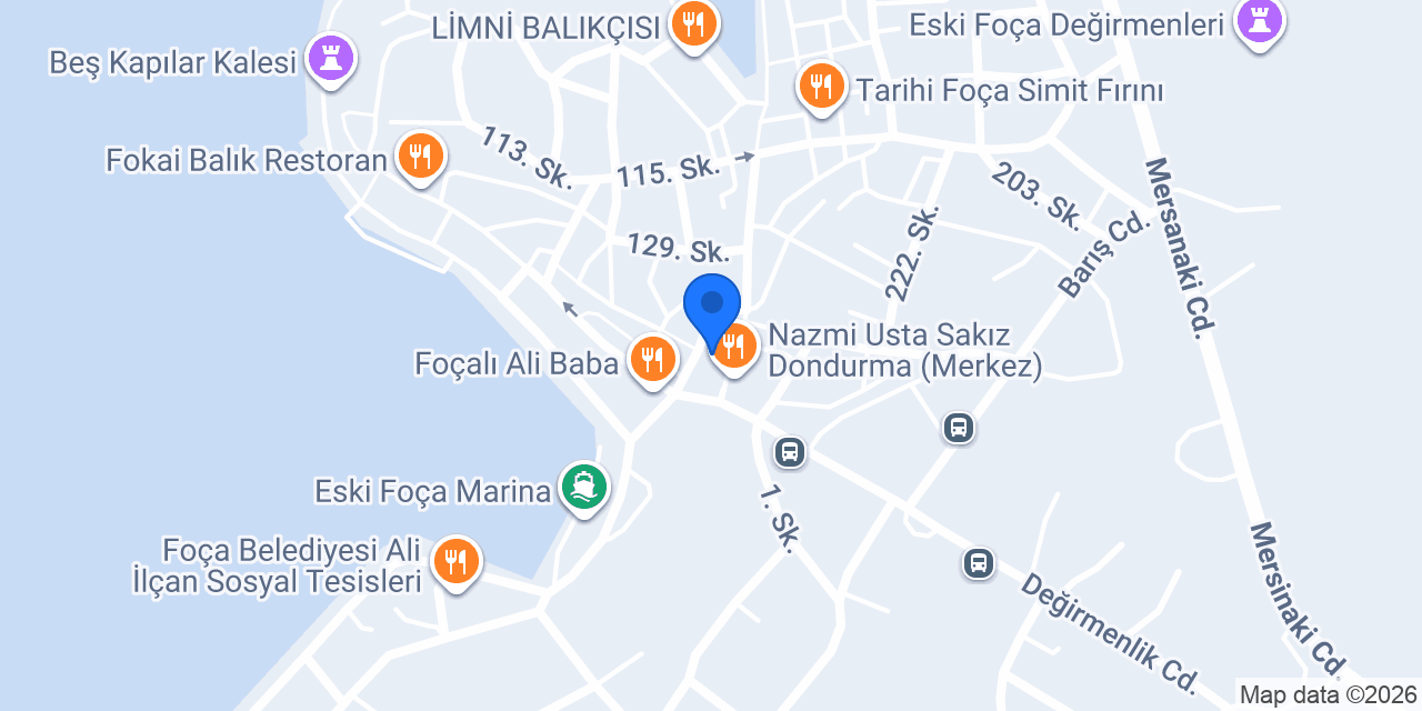 Foça’nın Meşhur Şambalicisi konumu