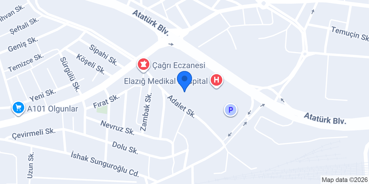 Elazig saç ekimi konumu