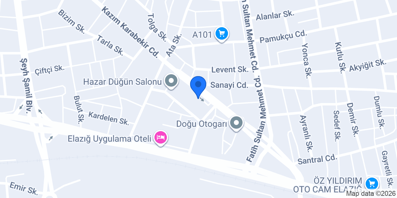 Petrol Ofisi konumu