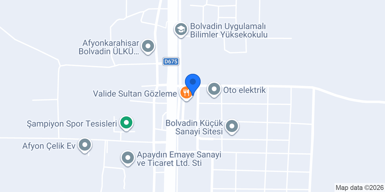 KIRKGÖZ CAFE konumu