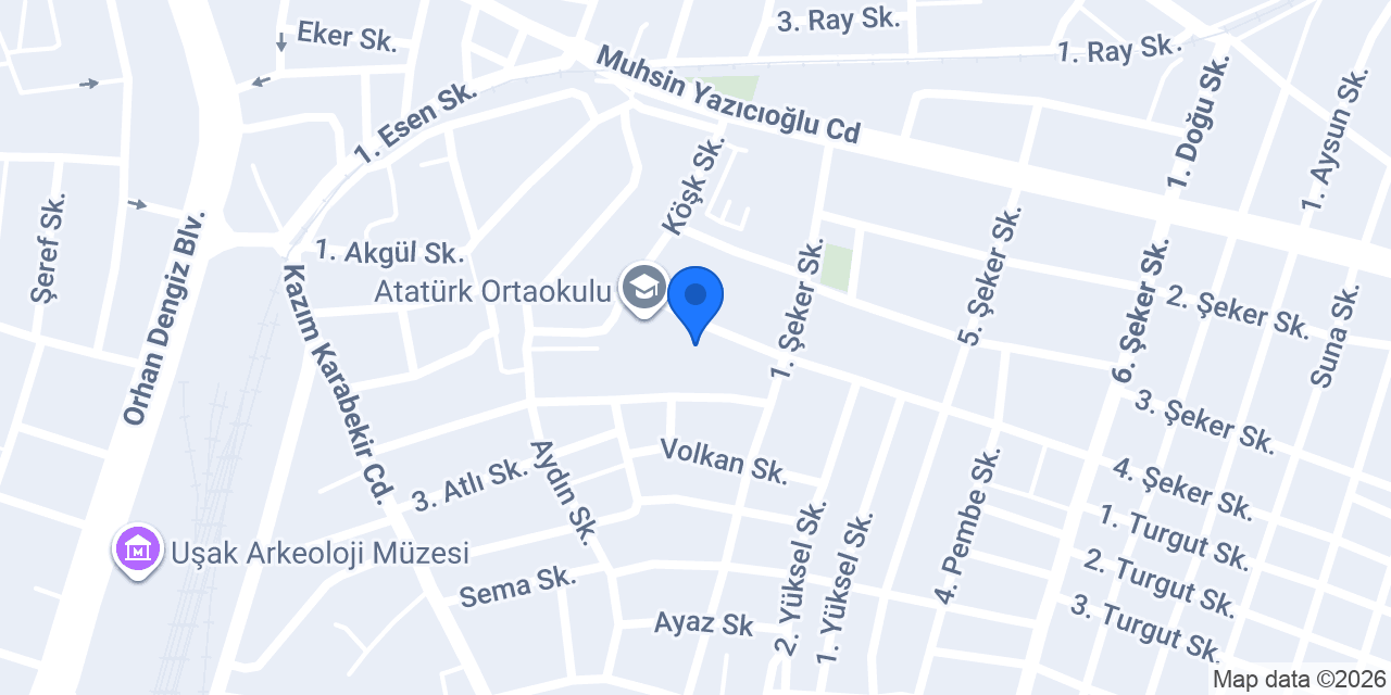 ATATÜRK İLKOKULU konumu