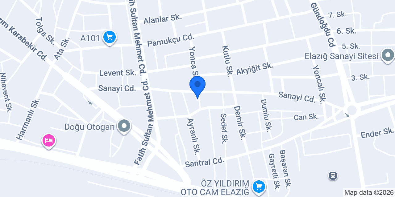 Bulut Elektrik konumu