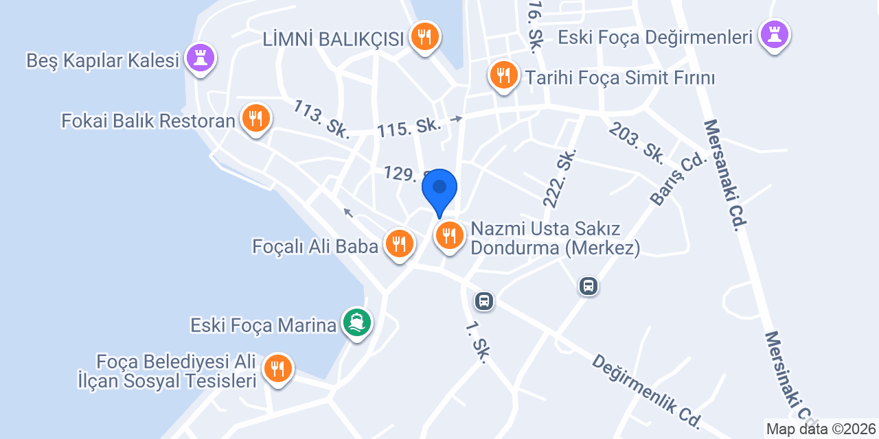 Aras Kargo Foça Cep Şubesi konumu