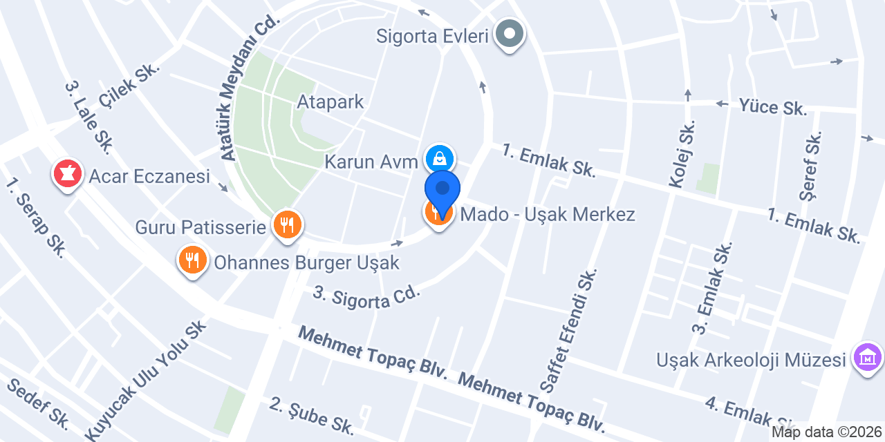Armağan Oyuncak konumu