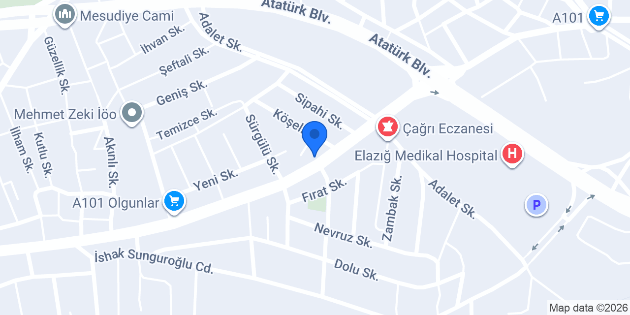 Fırat Halı konumu