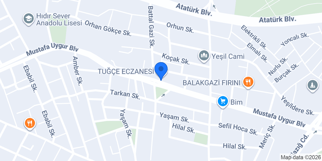 OSMANLI ECZANESİ konumu