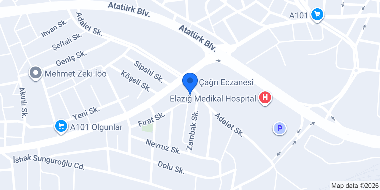 Tataroğlu ECZANESİ konumu