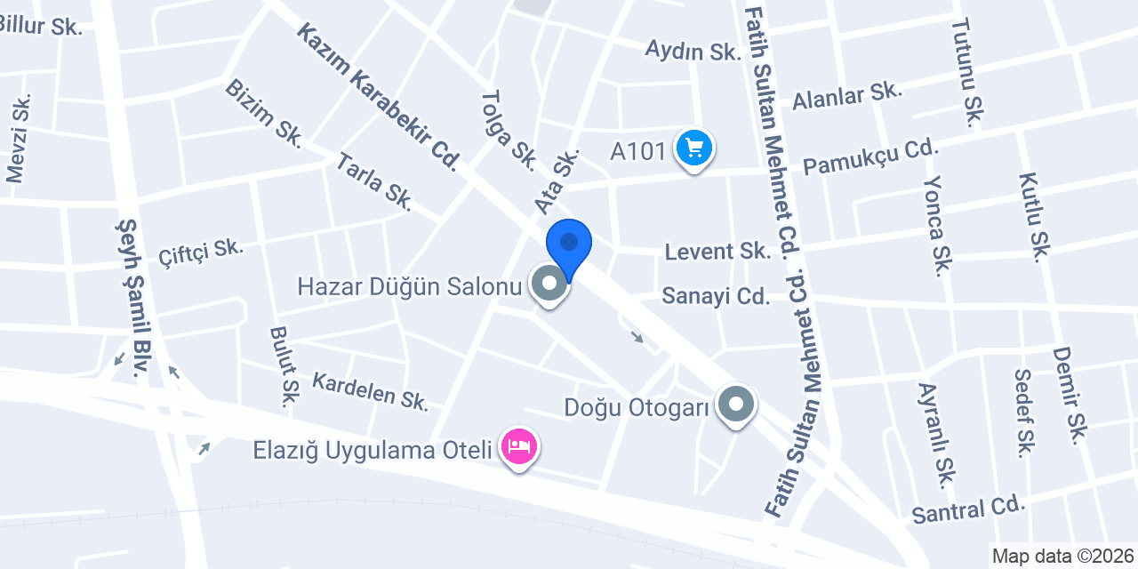 Mondihome Elazığ Karabulut mobilya konumu