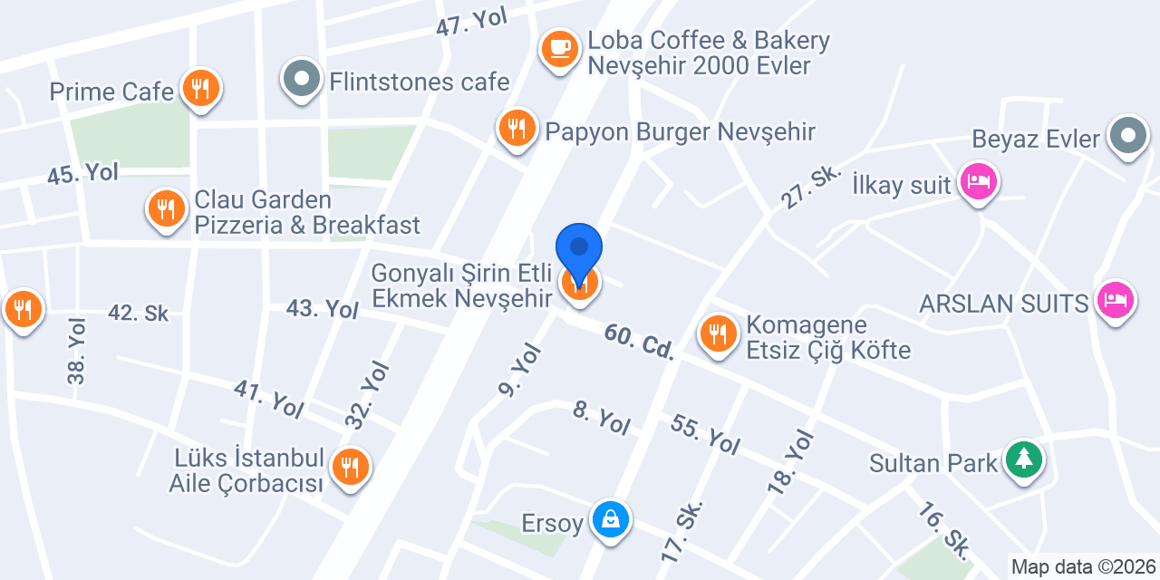 Pizza Keyf konumu