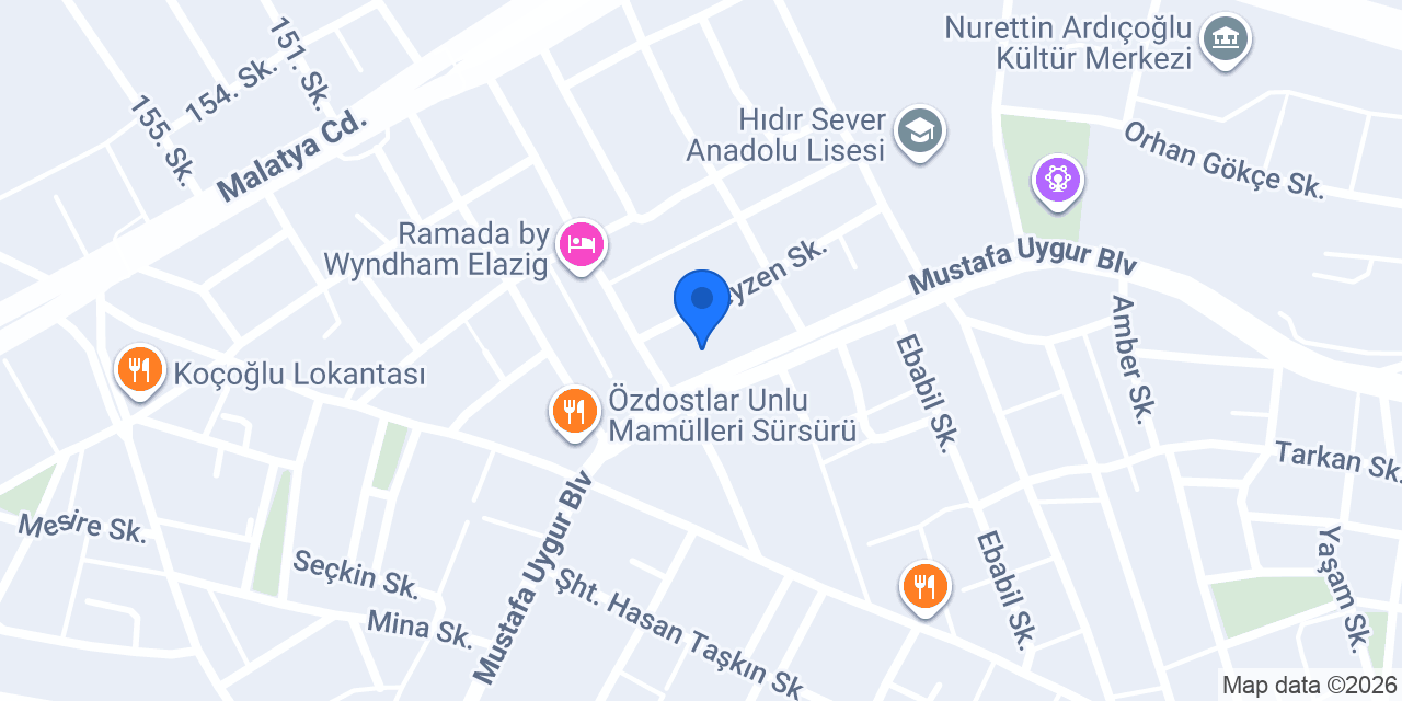 Bozduman Elektrik konumu