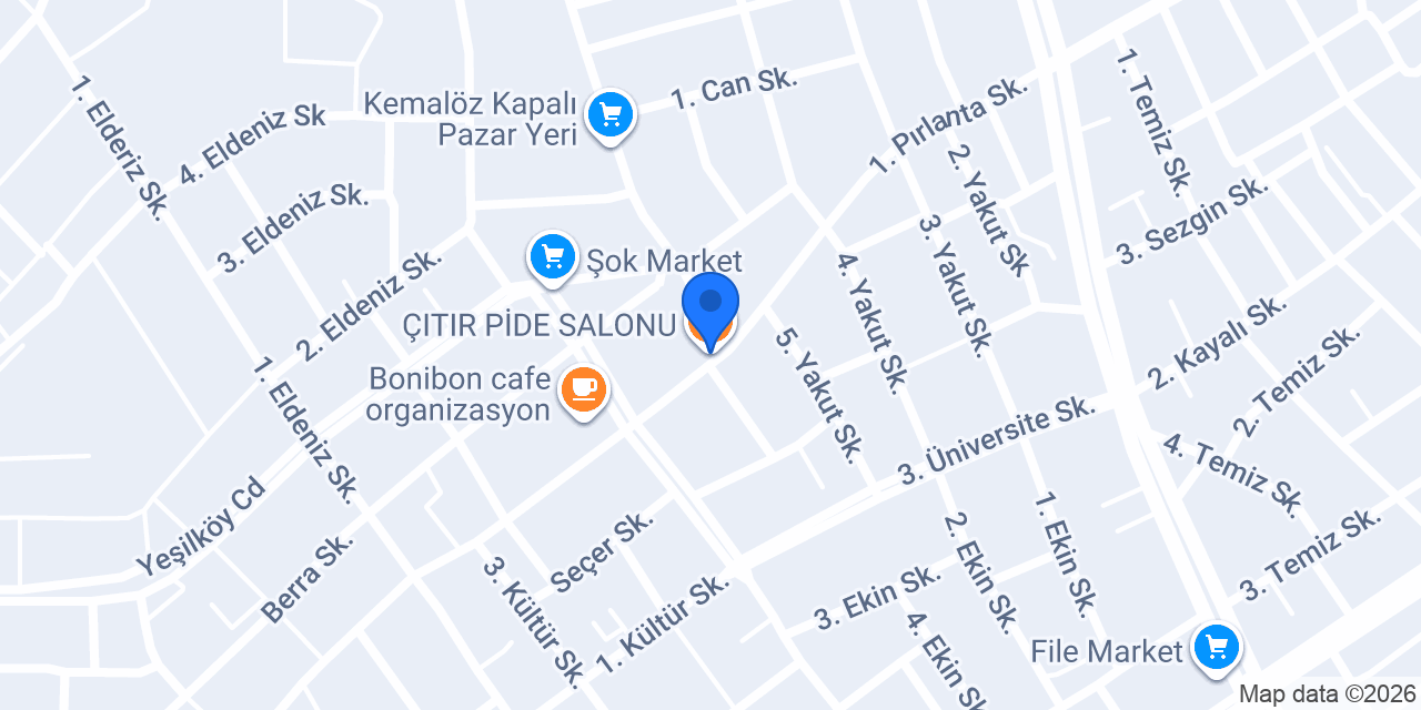 ÇITIR PİDE SALONU konumu