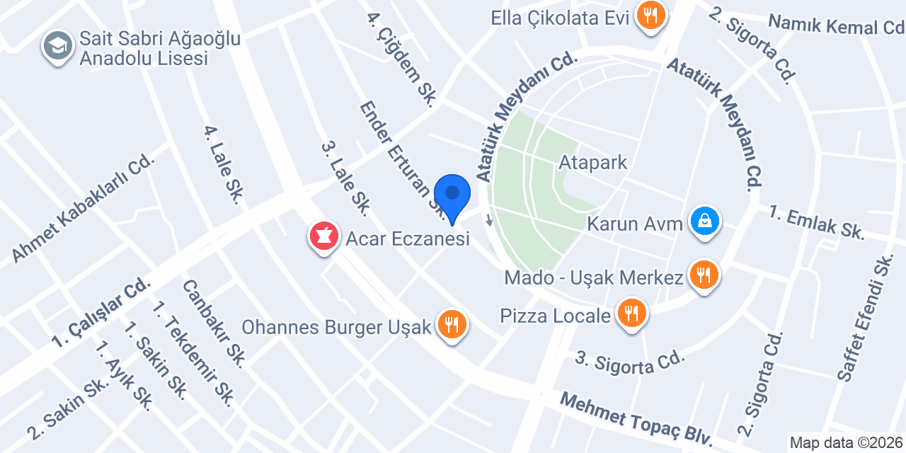 Limon uşak konumu