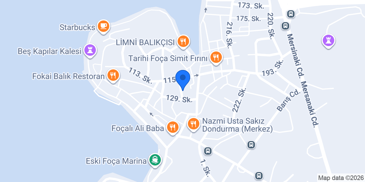 DERİN PANSİYON konumu