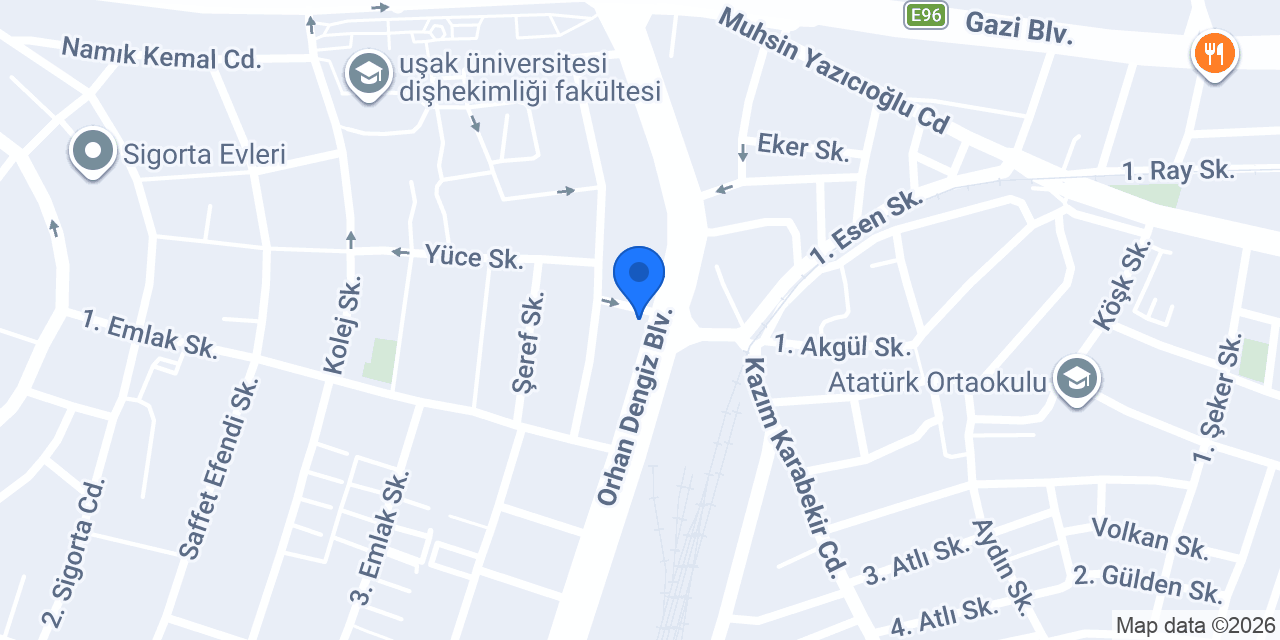 UŞAK DOKUZUNCU NOTERLİĞİ konumu