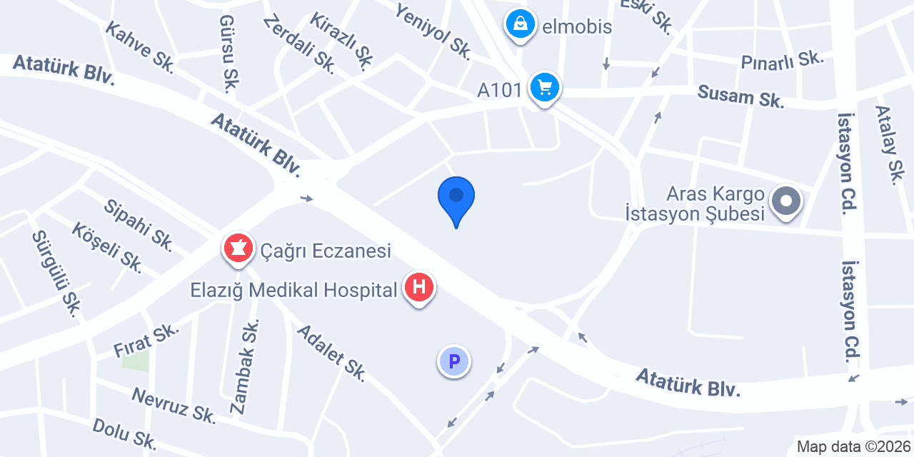 Sağlam Eczanesi konumu
