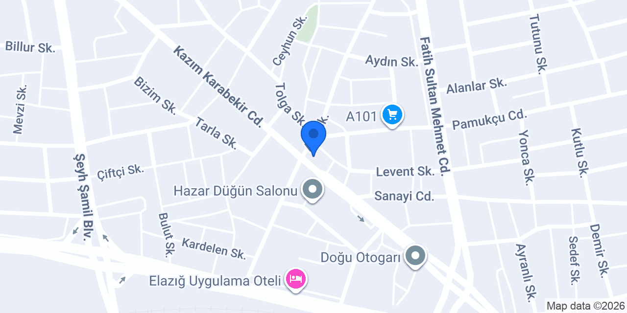 Özer Çeşme Fırın konumu