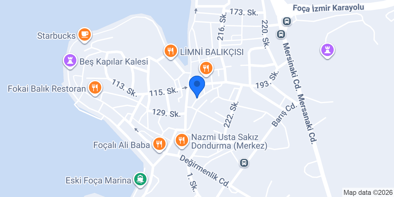 Nazilli Pide Foça konumu