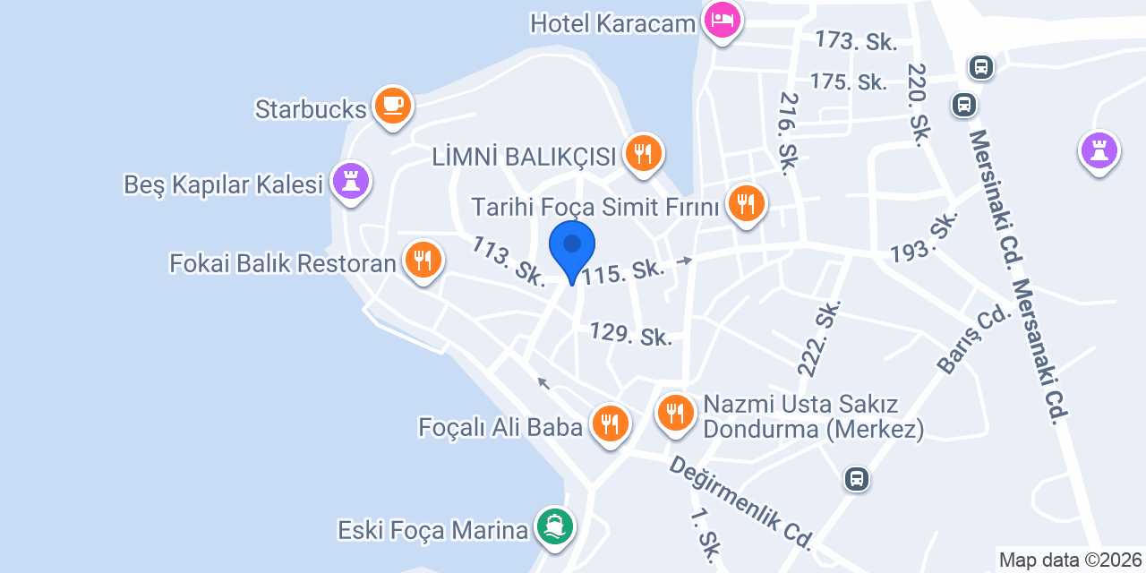 DENİZ İLAÇLAMA konumu