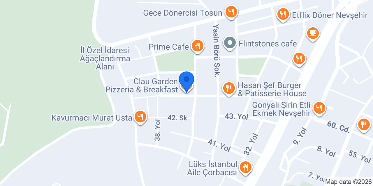 Clau Garden Pizzeria & Breakfast konumu
