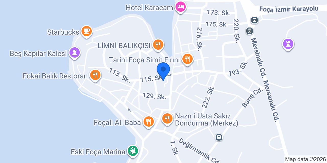 Karatas Ev Yemekleri konumu