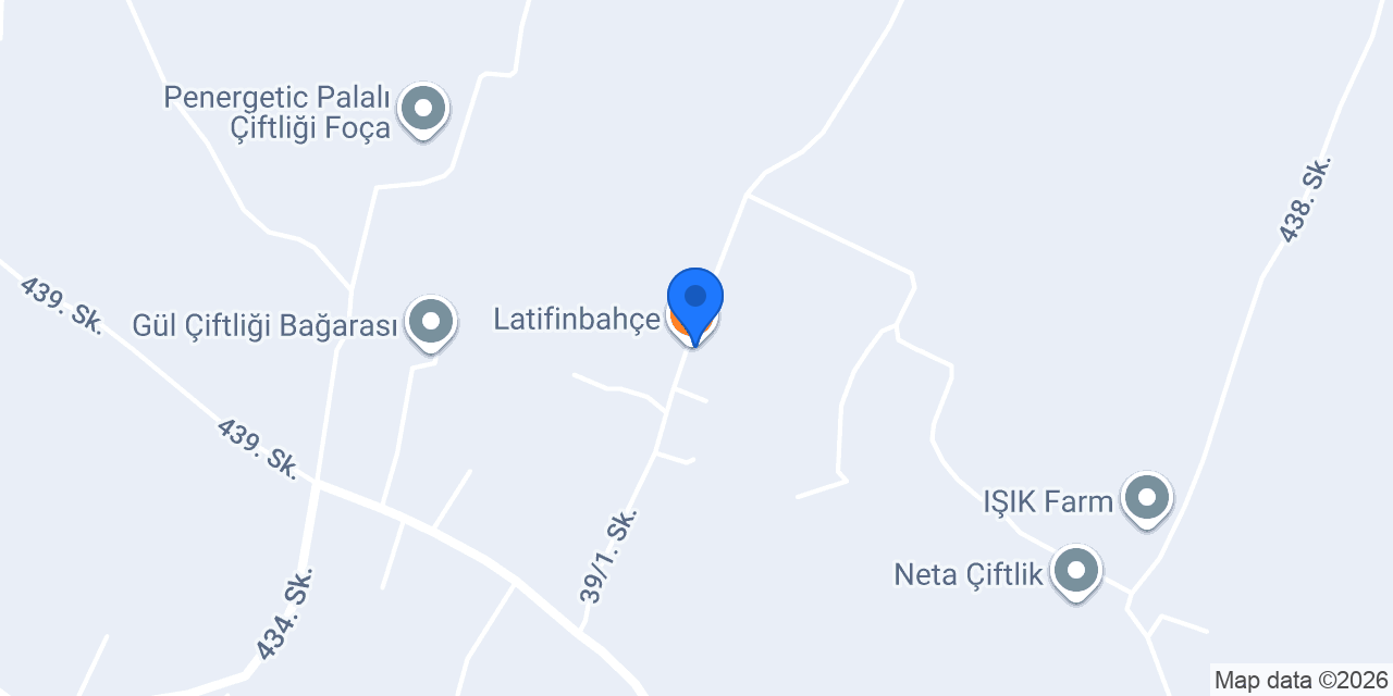 Latifinbahçe konumu