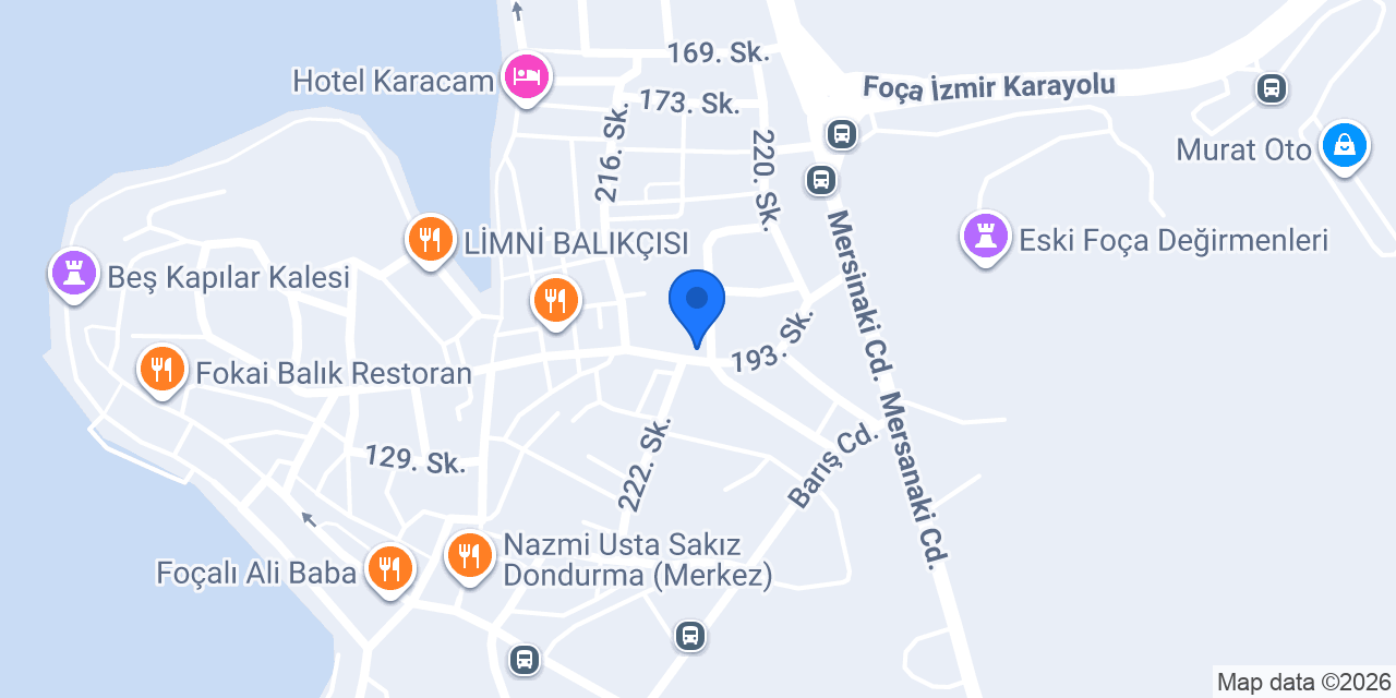 Na-Ne Cafe | Nane Cafe Foça konumu