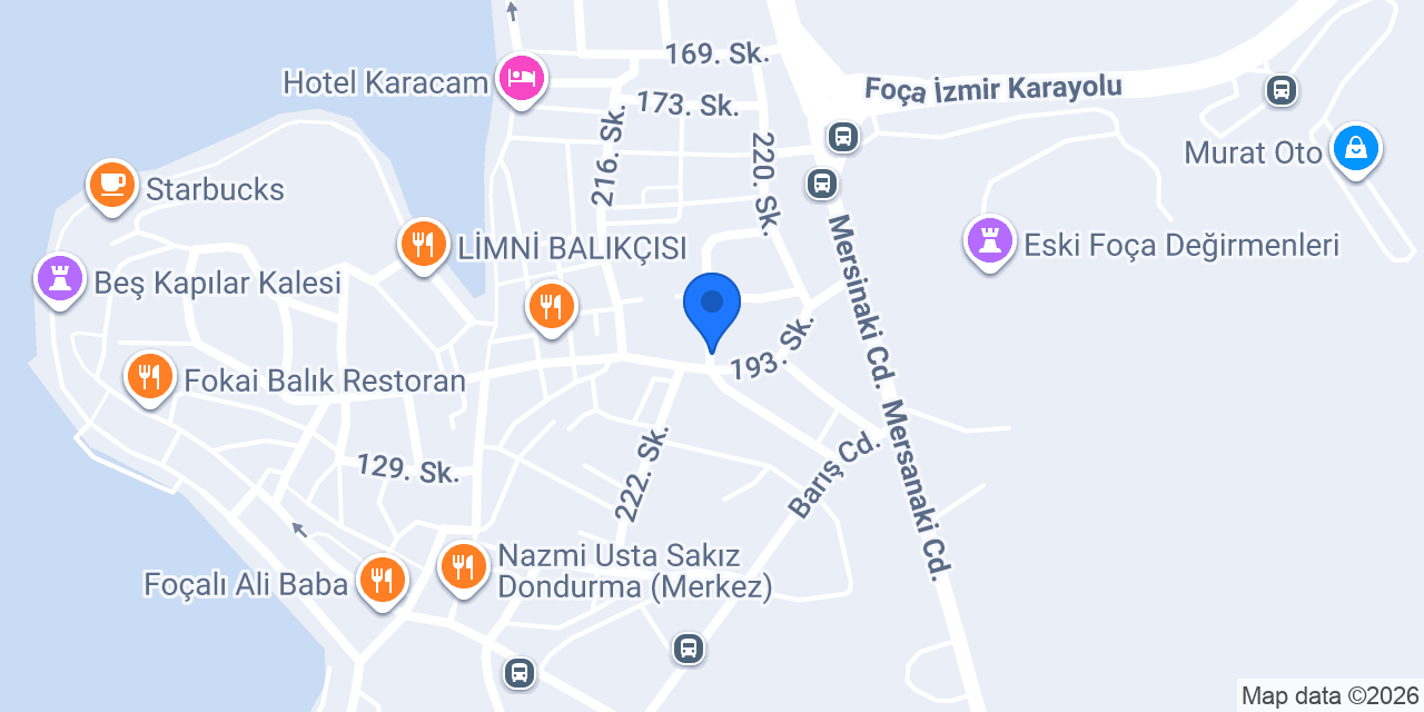 Lavinya Antik Otel konumu