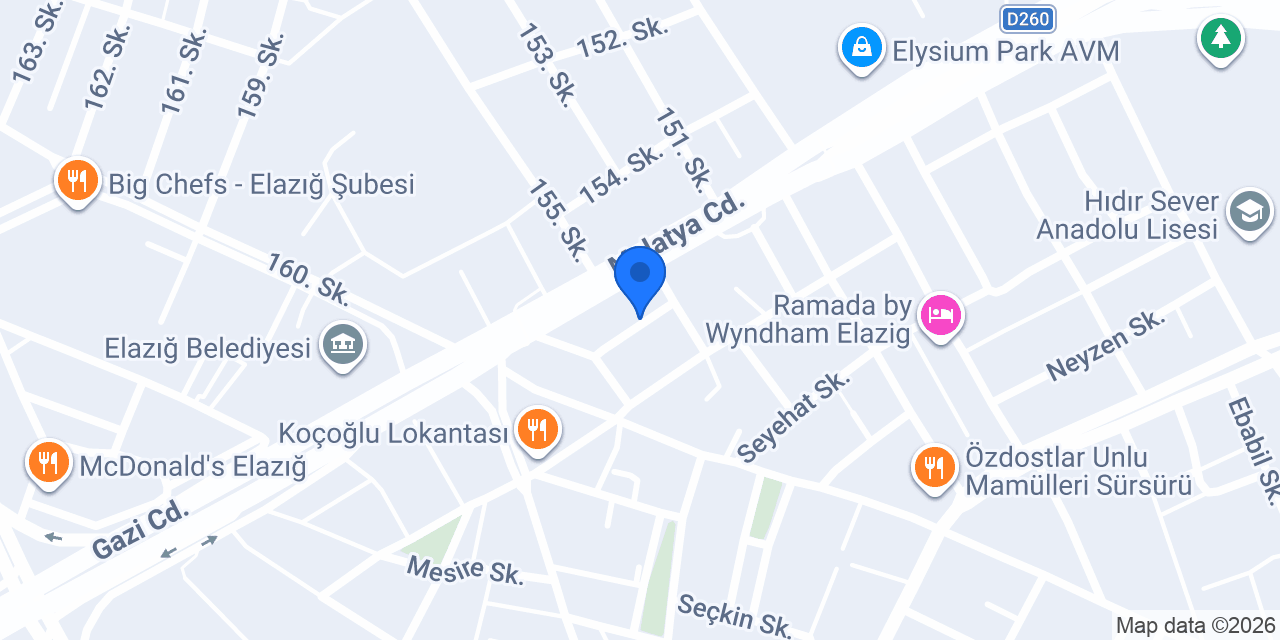 Emniyet Taksi konumu