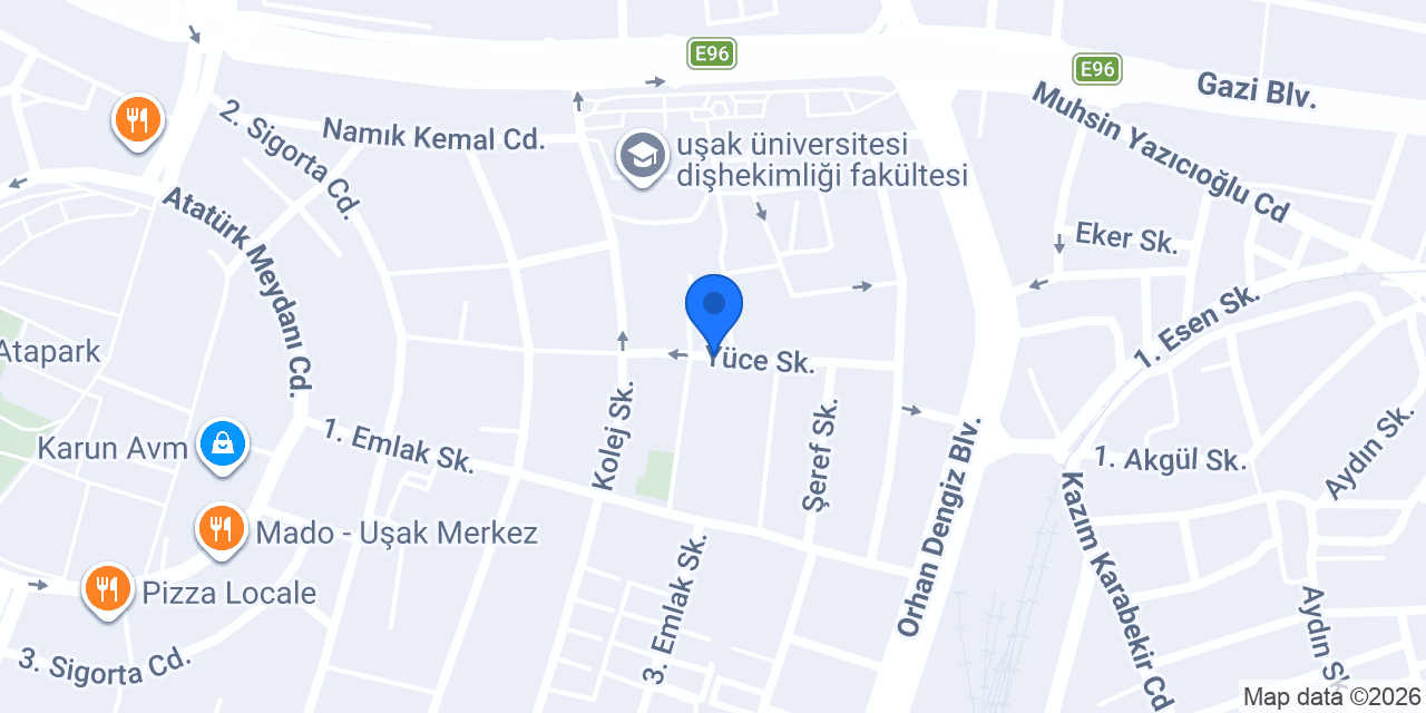 Verem Savaş Dispanseri konumu